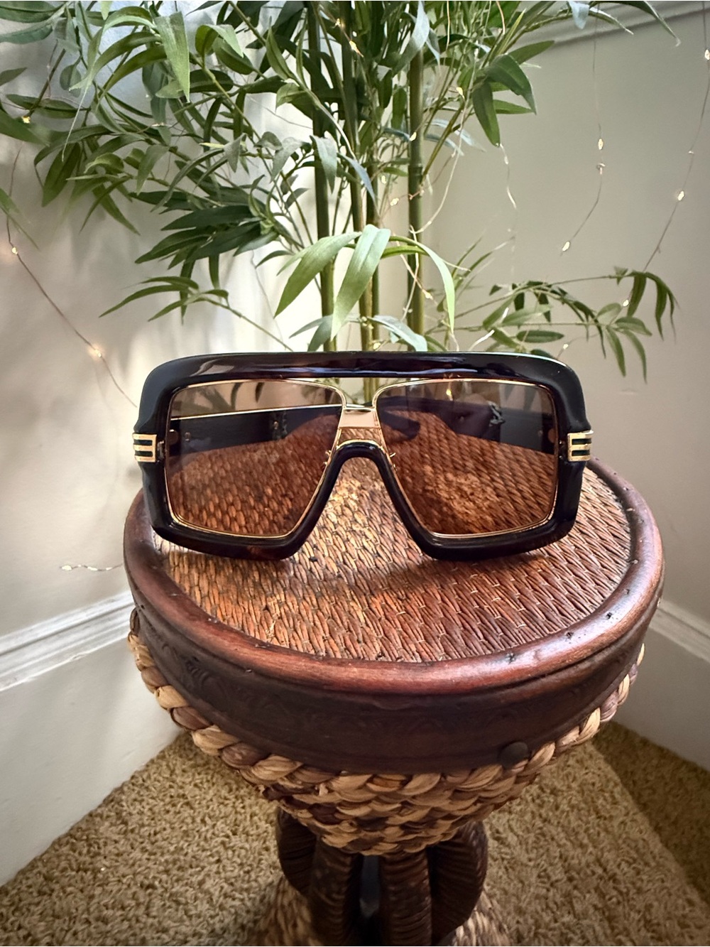 Gucci GG0900S Aviator tortoise Sunglasses - Unisex